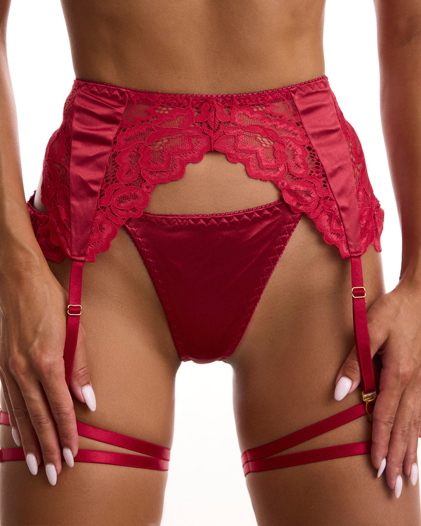 Lace set — Red