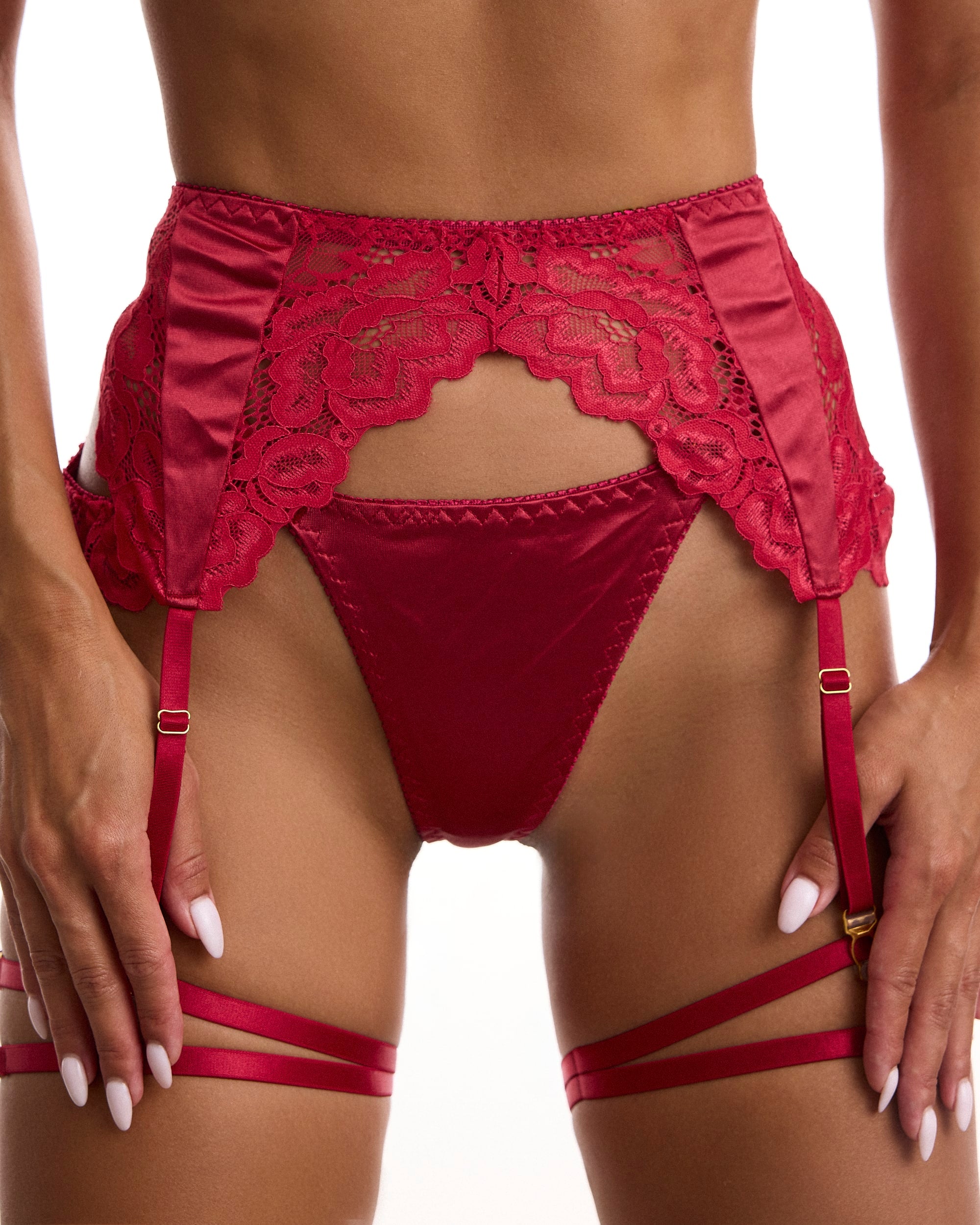 Lace set — Red
